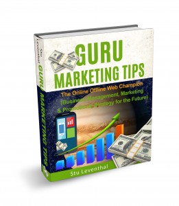 Stu Leventhal the Philadelphia Restaurant Consultant has written a very informative business tutorial. Guru Marketing Tips is business philosophy at its best and most valuable!